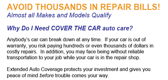 Cover The Car - Savings!